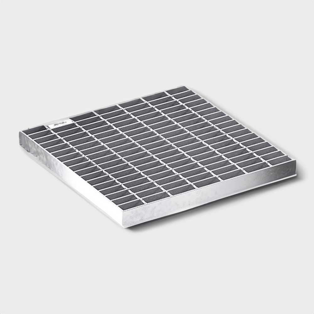 Galvanised Steel Grate 600mm Class A Galvanised Steel Lid 600mm Class A