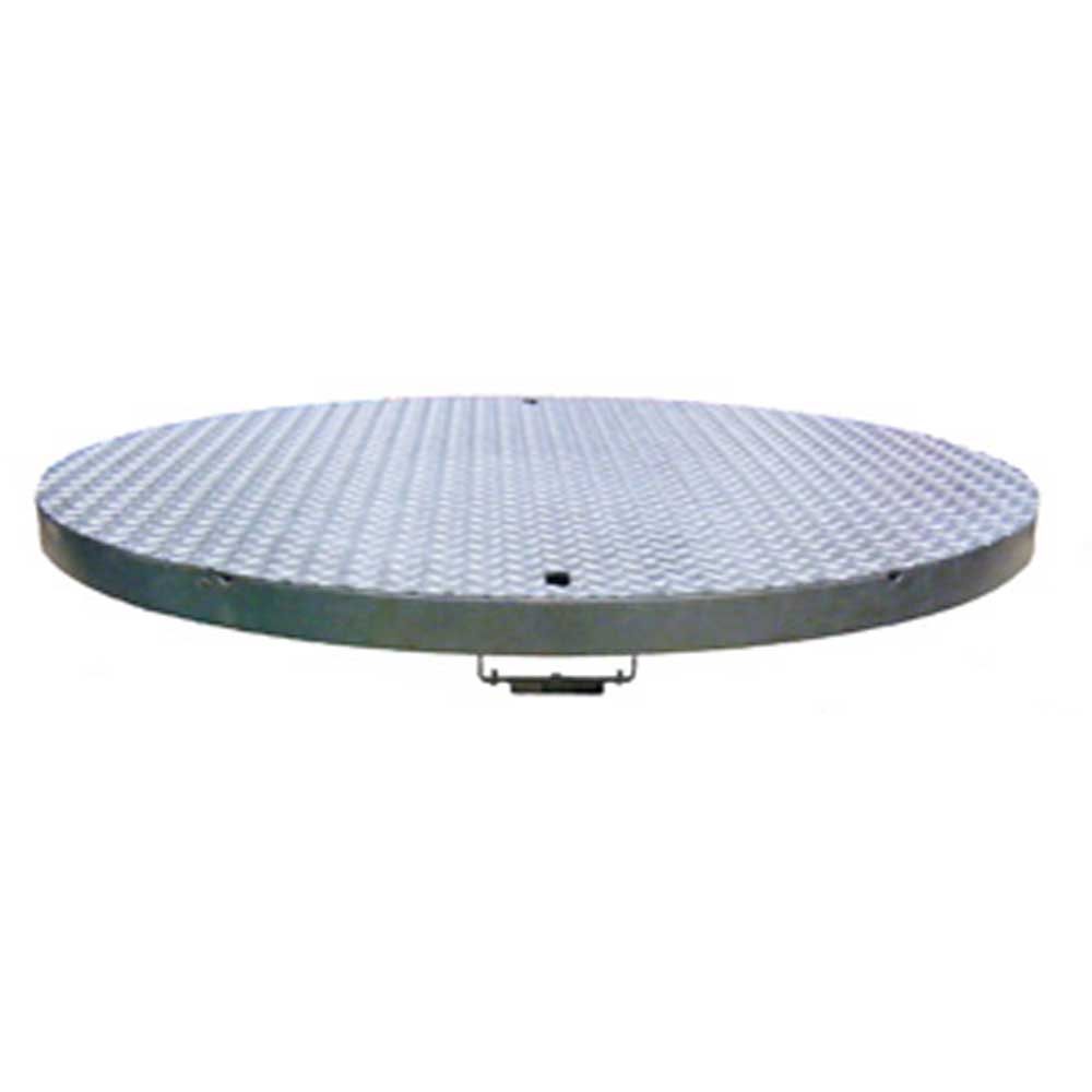 Galvanised Round Rail 1000mm Lockable Lid Galvanised Round Rail 1000mm Lockable Lid