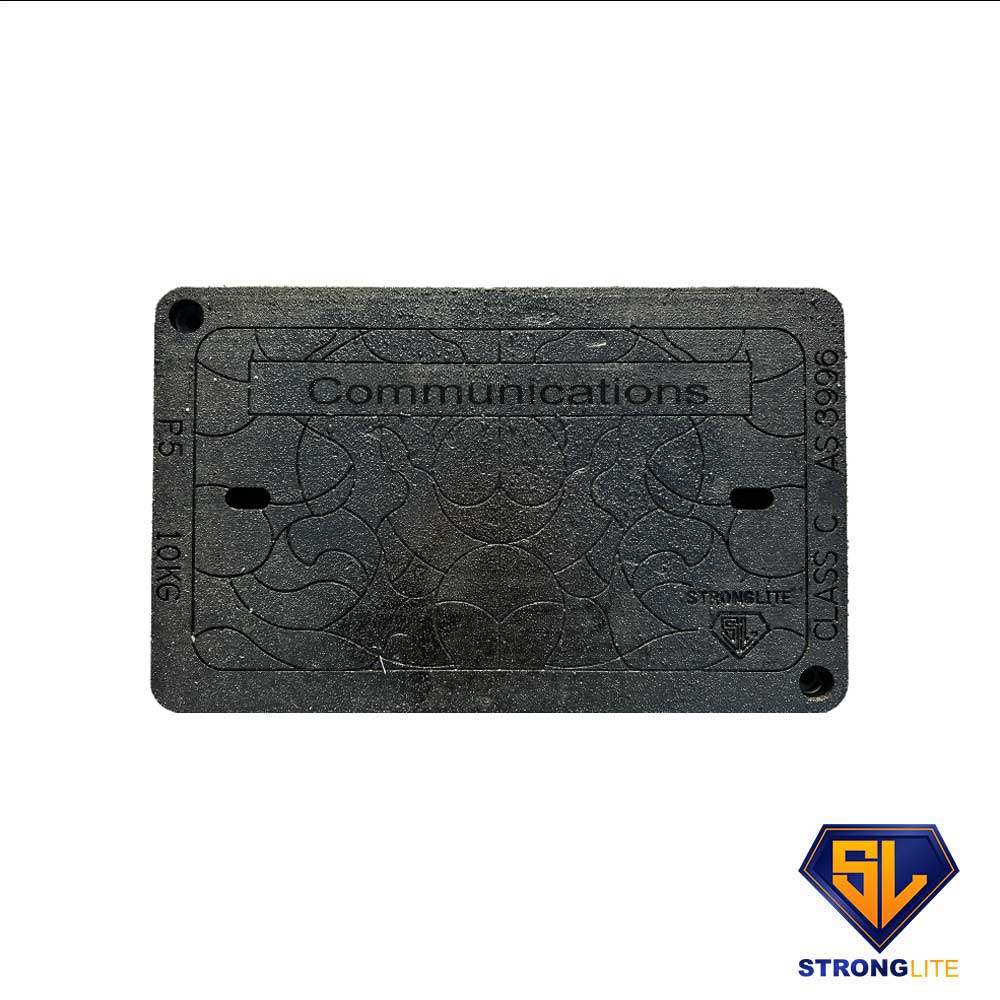 Composite Lid P5 Communication Black Class C Composite Lid P5 Communication Black Class C STRONGLITE