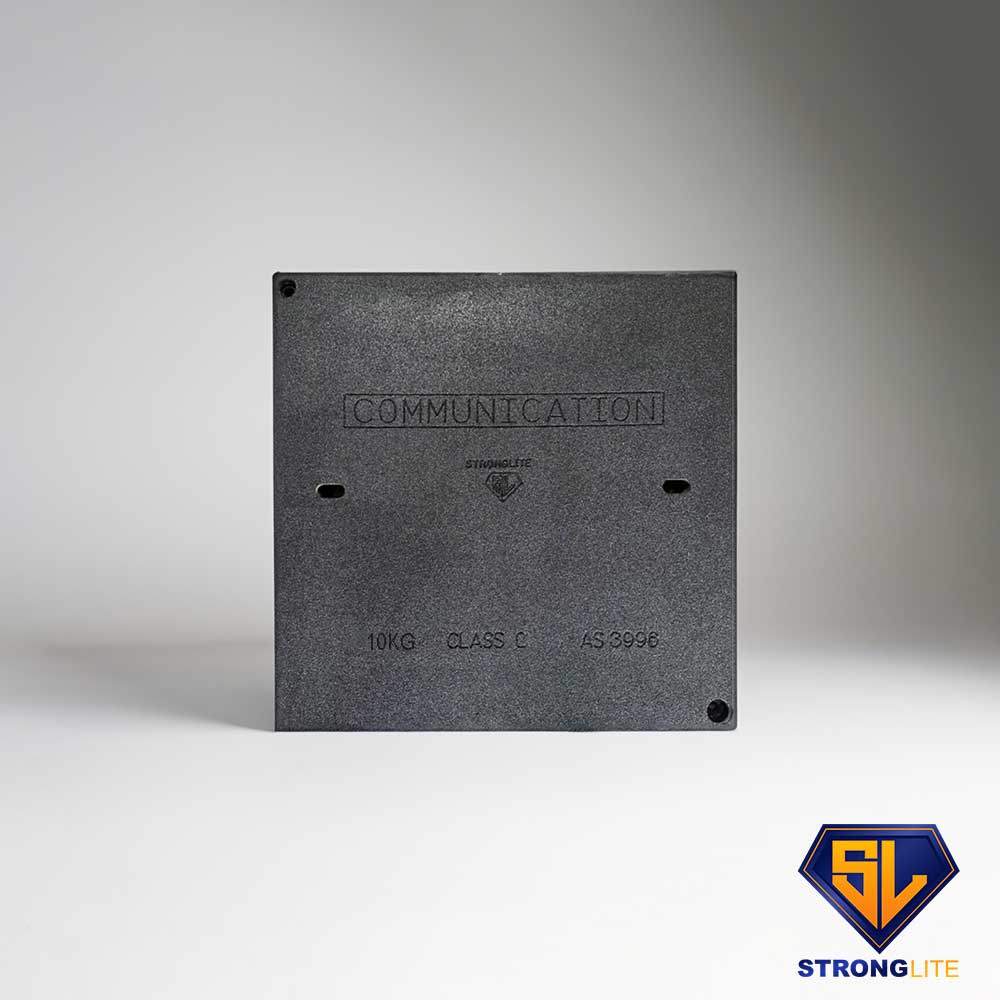 Composite Lid 450mm Communication Black Class C Composite Lid 450mm Communication Black Class C